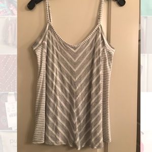 Stripped Spaghetti Strap Shirt